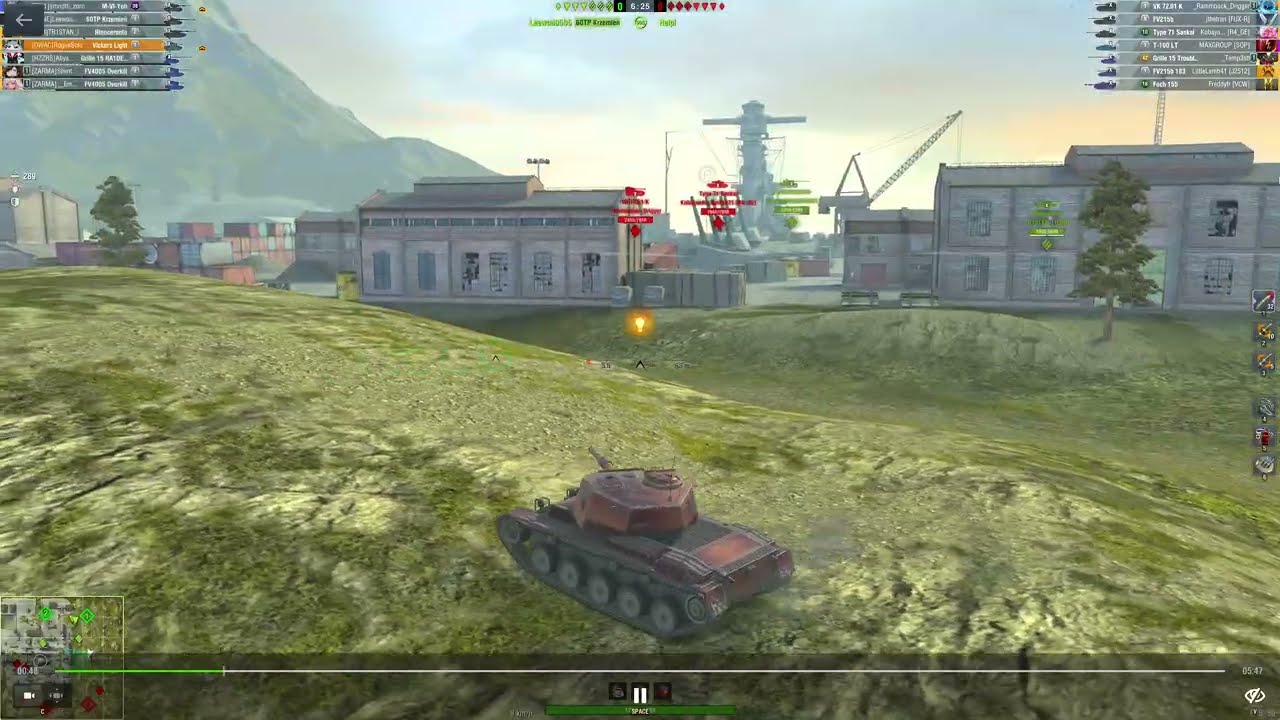 6K, 3 kills Ace in Vickers Light