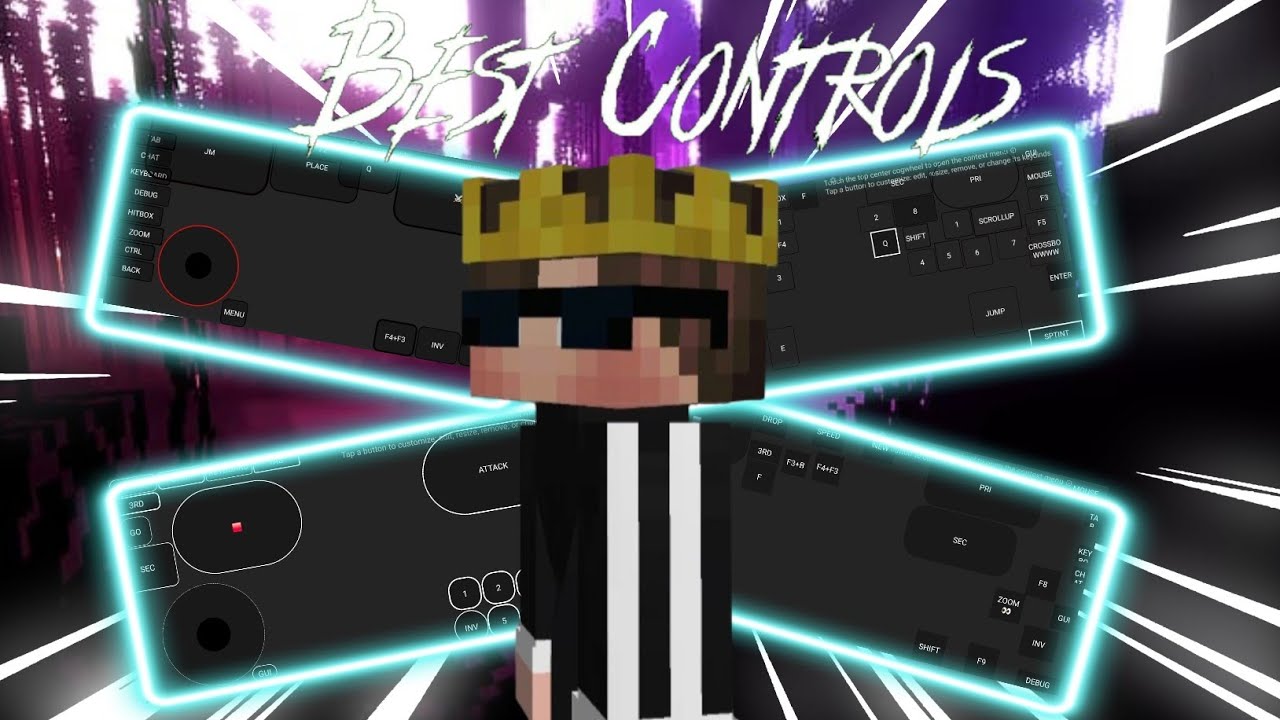 Best Top 5 Controls for POJAVLAUNCHER | Subscriber Controls Review | Best Controls #minecraft #pojav