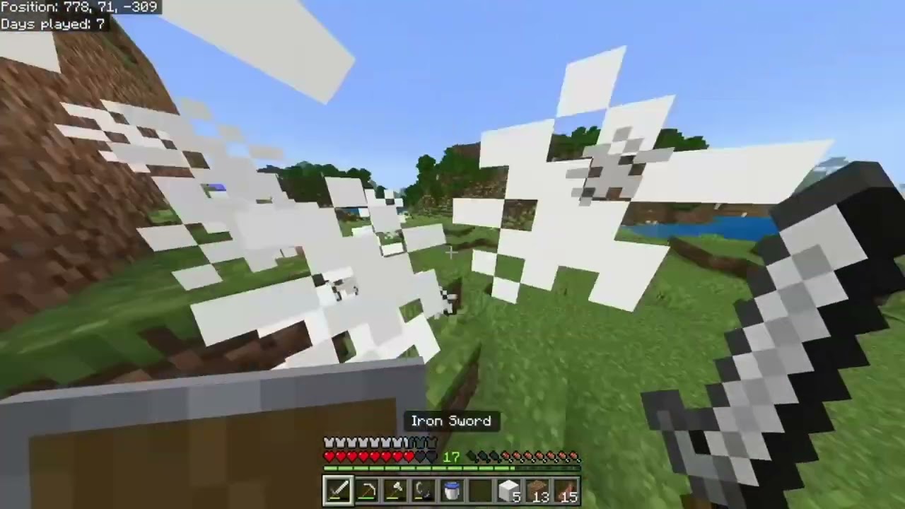 Minecraft survival (3) exploring caves and finding diamonds!