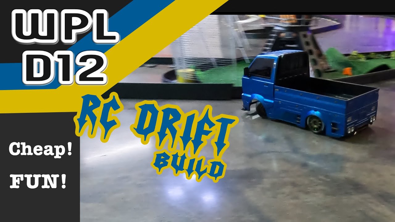 First Track Night! WPL D12 RC Drift Car Pt.3 