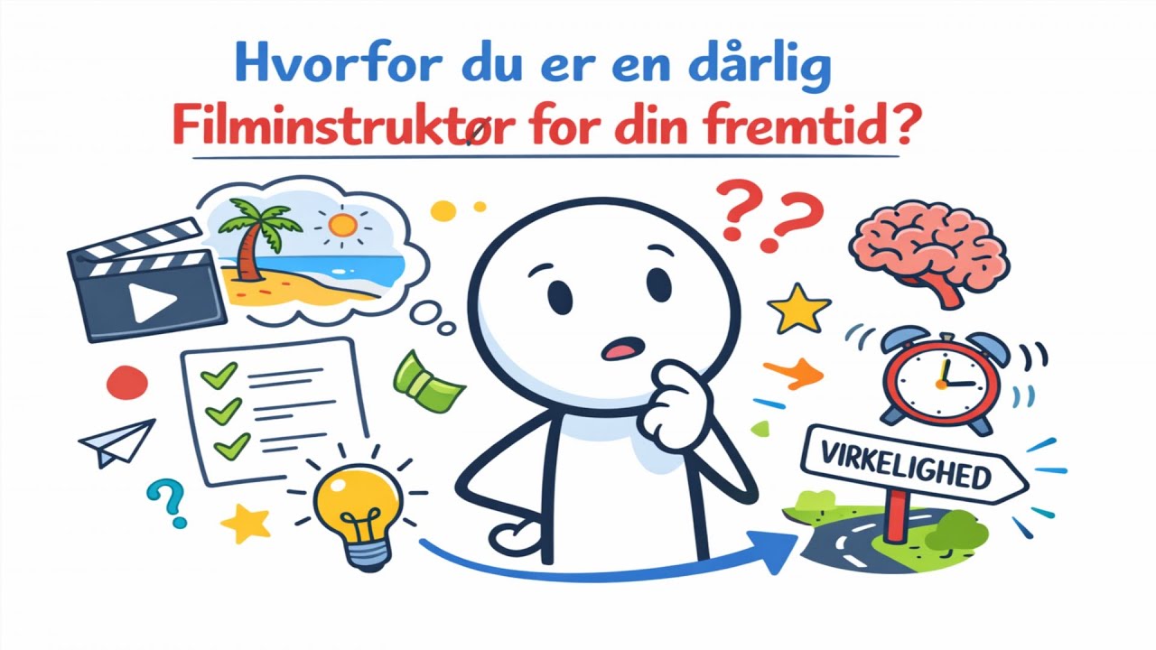 Hvorfor du er en dårlig filminstruktør for din egen fremtid