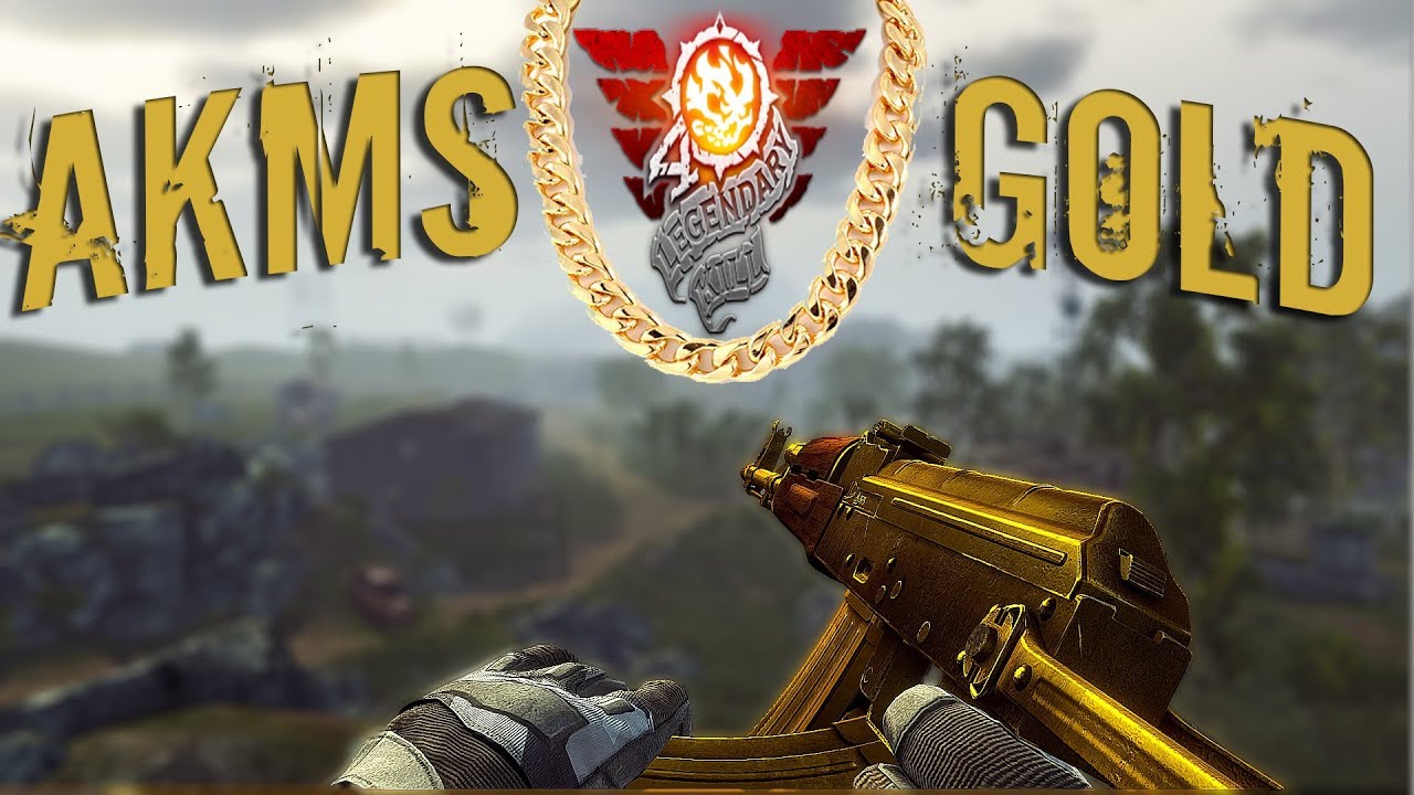 Contract Wars - AKMS Gold Legendary Kill