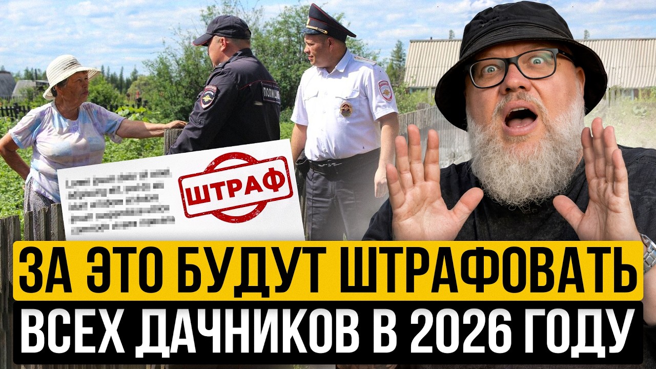 Если у вас есть участок или земля — СРОЧНО посмотрите это видео, чтобы не попасть на ШТРАФ