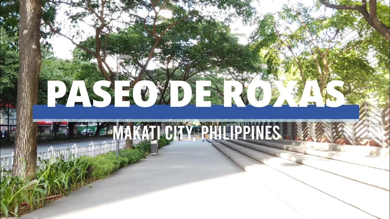 [4K] Paseo De Roxas Afternoon Walk | Makati City, Philippines (May 2022)