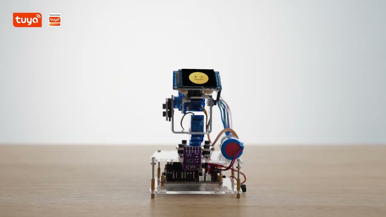 Meet your_desk_emoji, a smart desk companion powered by Tuya AI 🤖✨