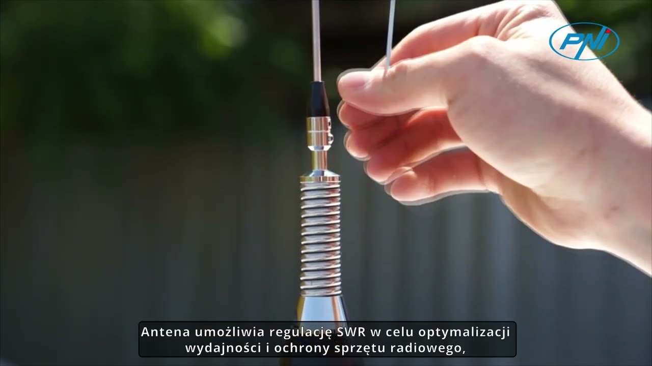 CB antenna PNI ML180 length 194 cm, 26 30MHz, 1000W, without cable Poland Subtitle