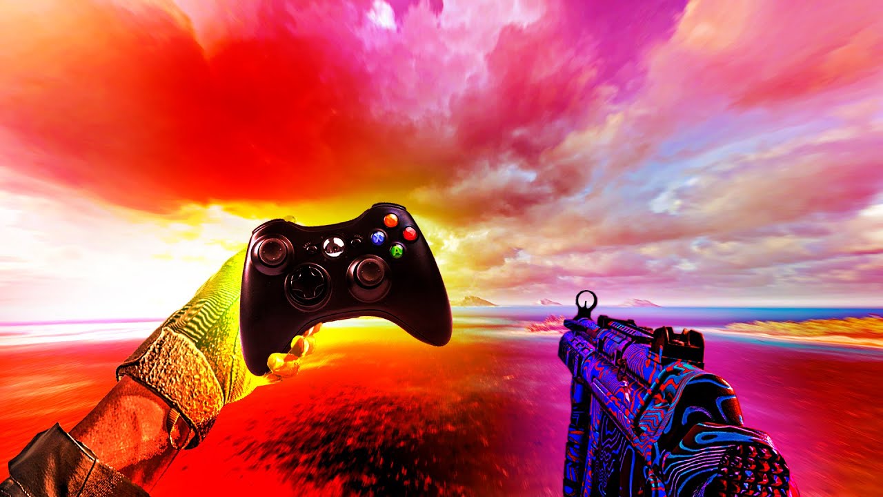 JOGANDO WARZONE COM CONTROLE DE XBOX 360 EM 2021+ HANDCAM!!! -Cod Warzone