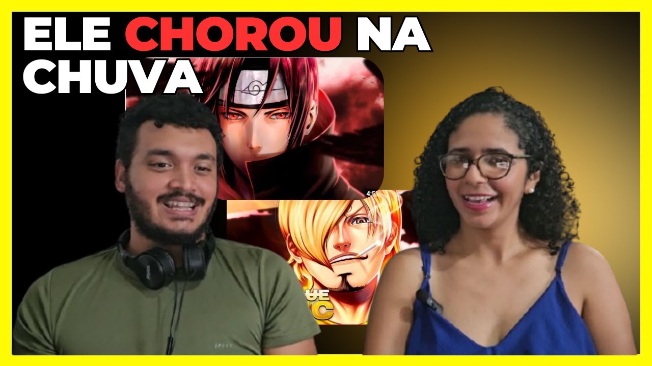 Professora react -  Itachi e sanji - Henrique mendonça