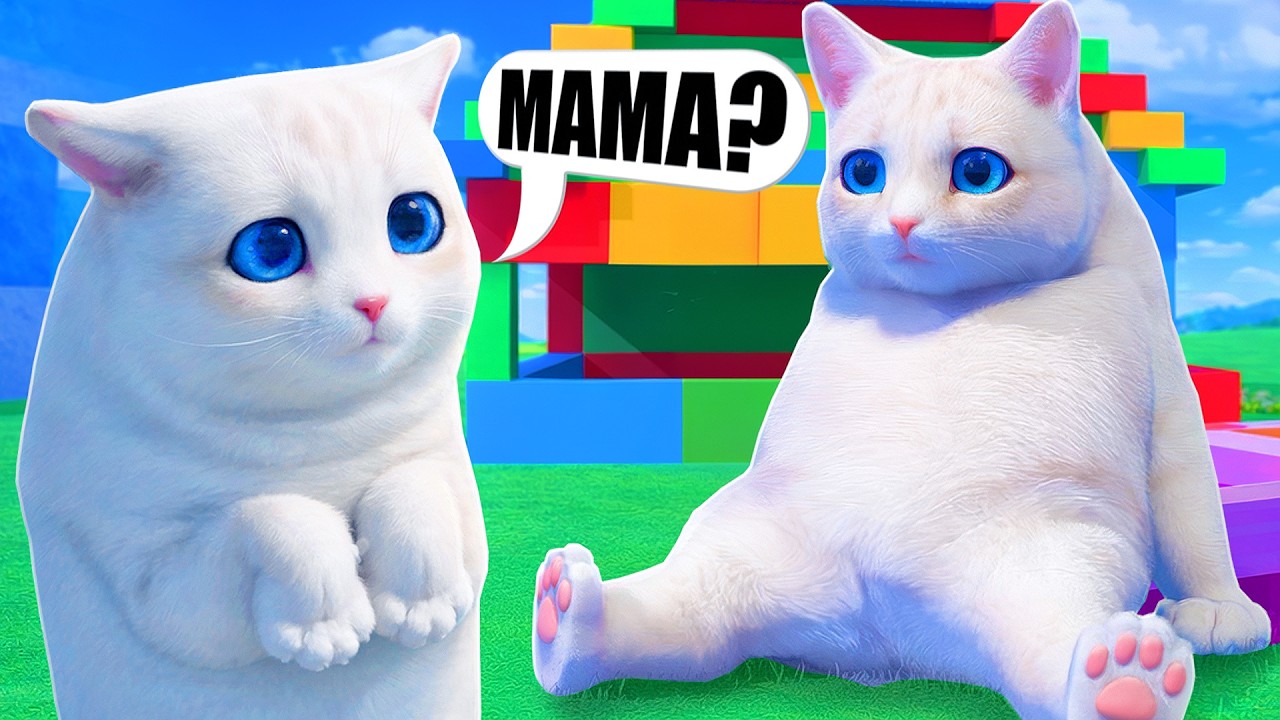 ПОВТОРЯЮ ЗА МАМОЙ В КИСИКАХ! Roblox Kitten Game