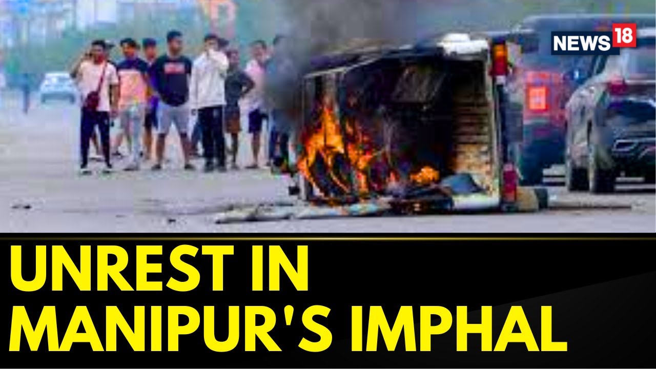 Manipur News Today | Manipur Violence | Protesters Clashed With Police In Imphal | English News