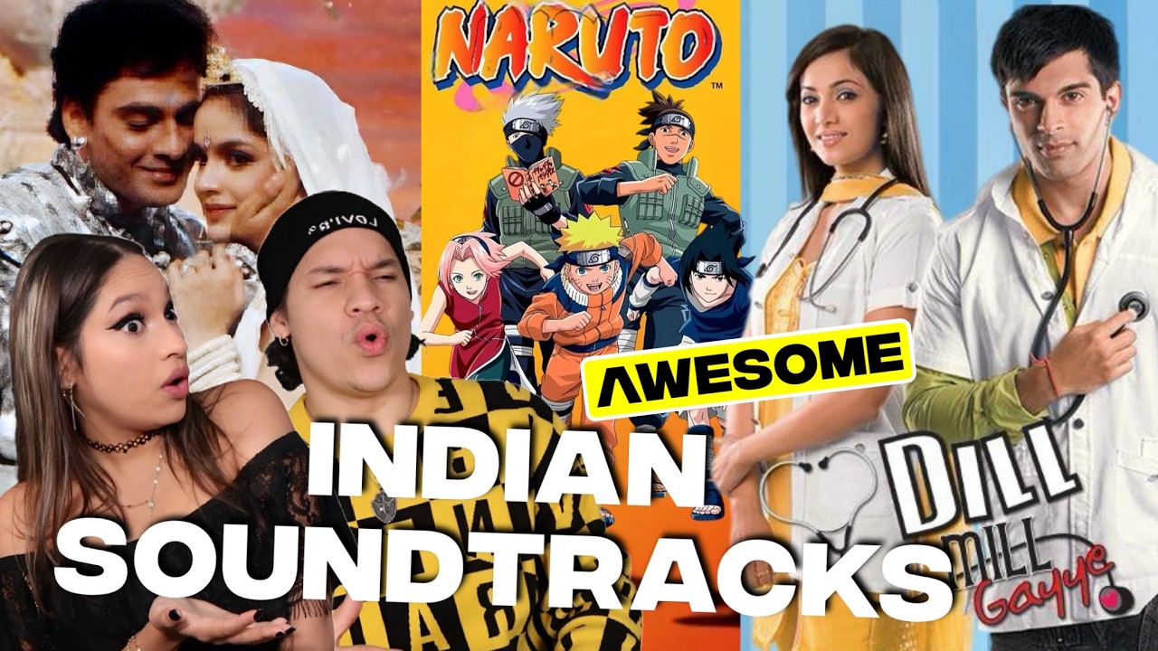 Why are these BETTER!? Latinos react to Indian TV Shows / ANIME OST's for the firs time!