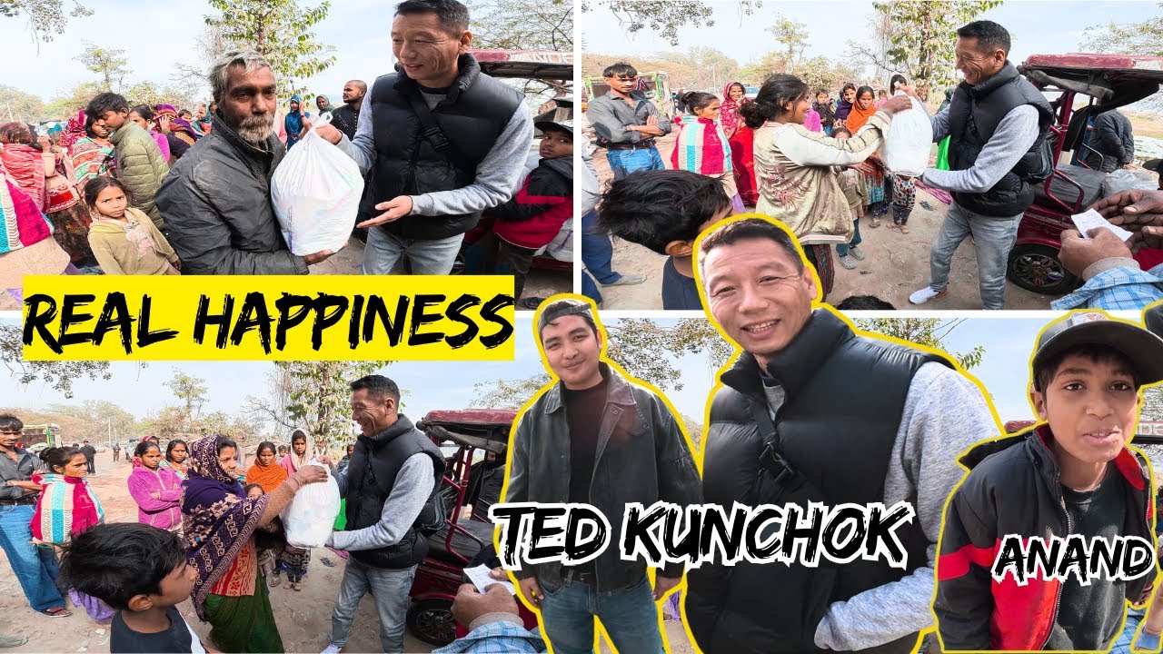 THEY ARE SO HAPPY ❤️ || TED KUNCHOK || REAL HAPPINESS || KINDNESS IN ACTION || TIBETAN VLOGGER 2026
