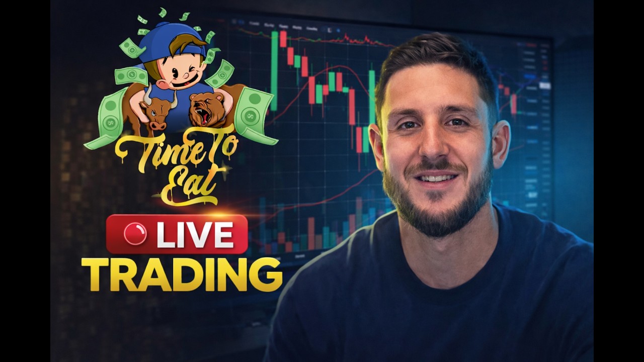🔴 Live Day Trading | Gold-NQ | NEW WEEK!! | Time to EAT | April 13, 2026
