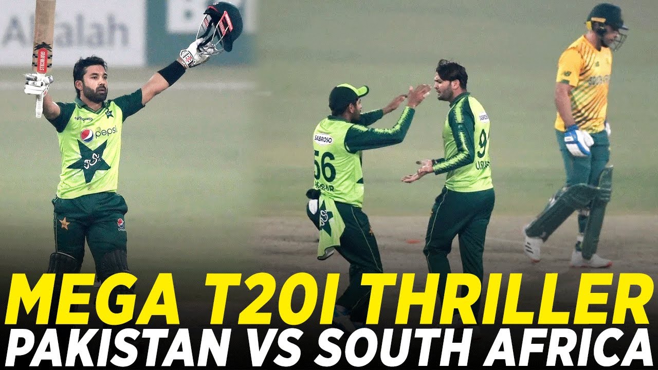 Mega T20I Thriller | Mohammad Rizwan's Superb T20I Century | Pakistan vs South Africa | PCB | ME2A