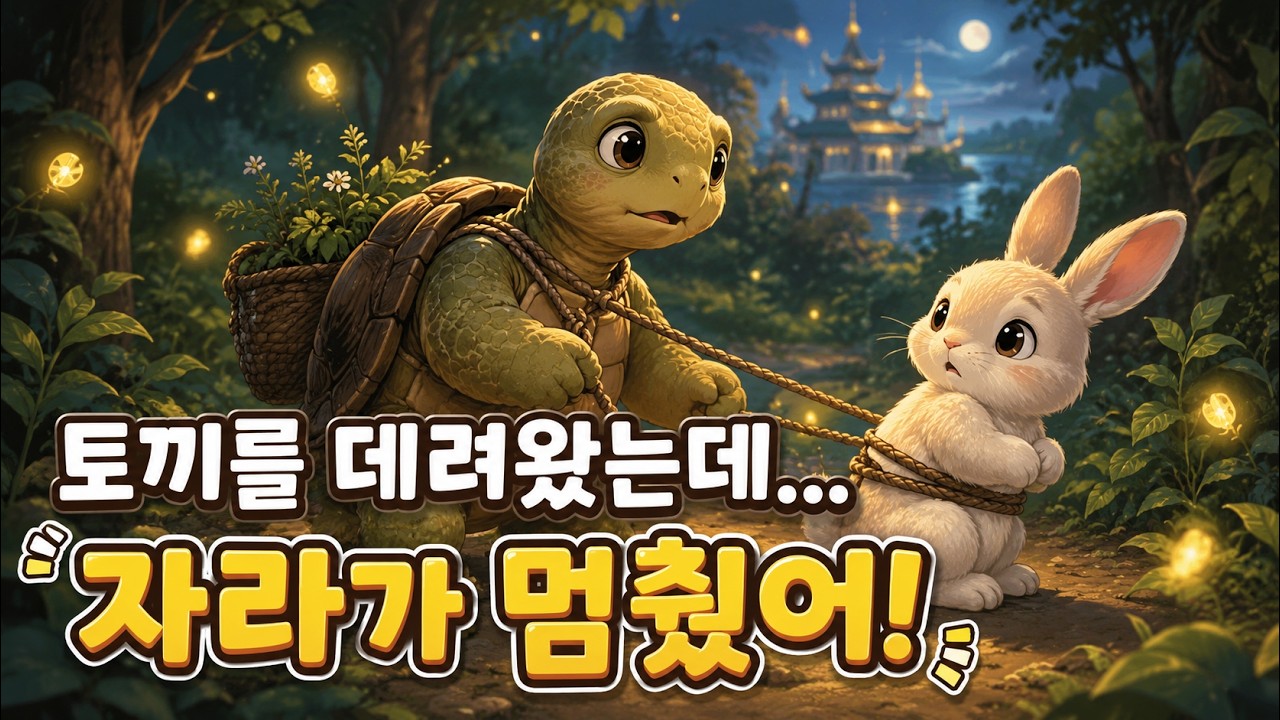 잠들기 좋은 창작동화 | 자라의 간 시험 🌙