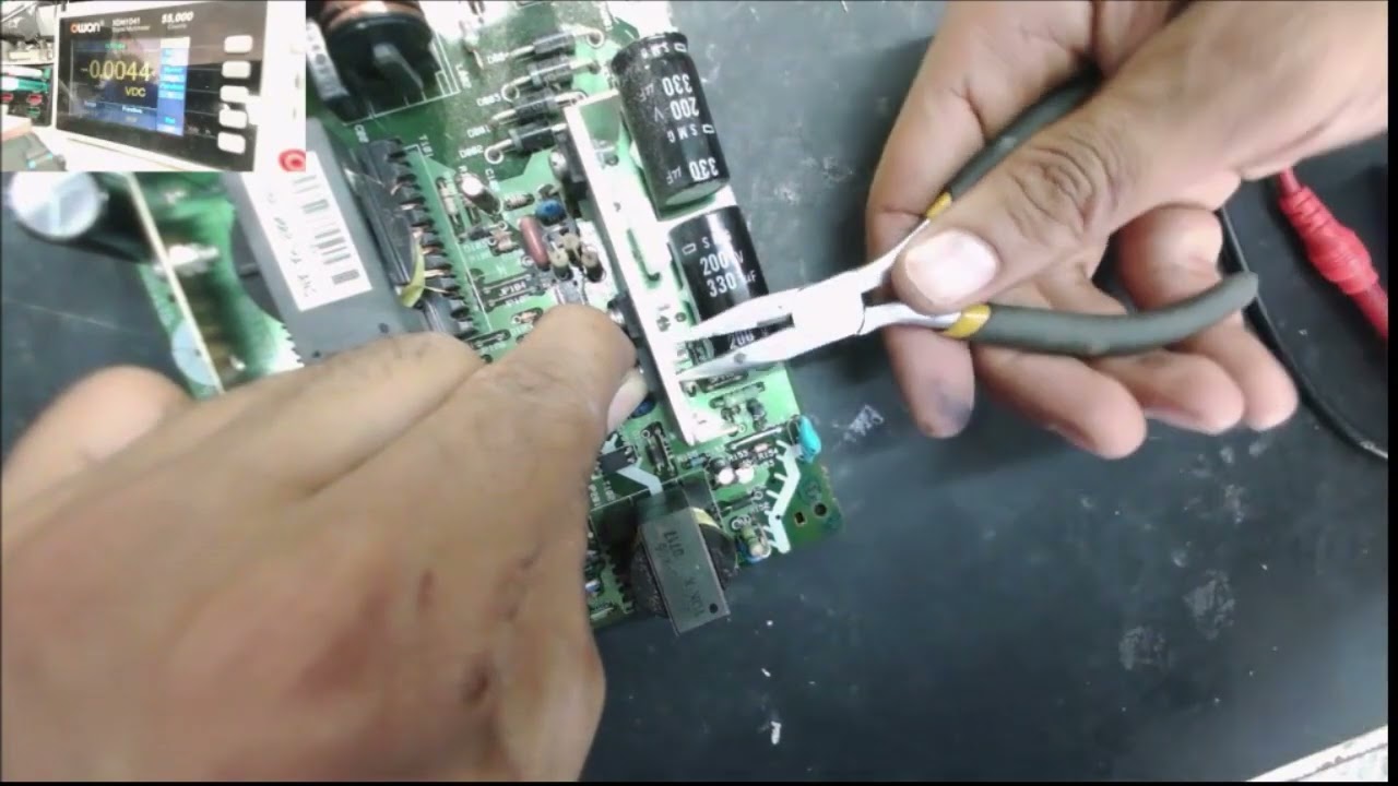 Philips HTS6500 home theater no standby power supply repair