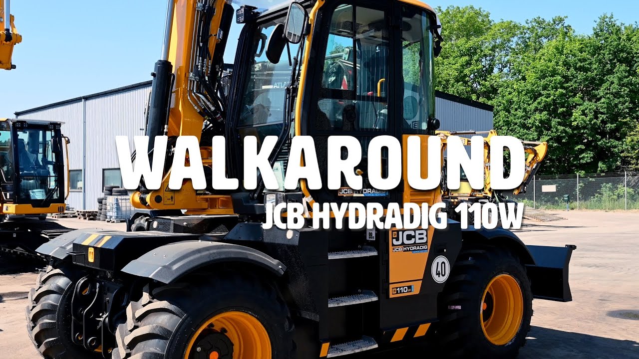 JCB Hydradig 110 W | Walkaround