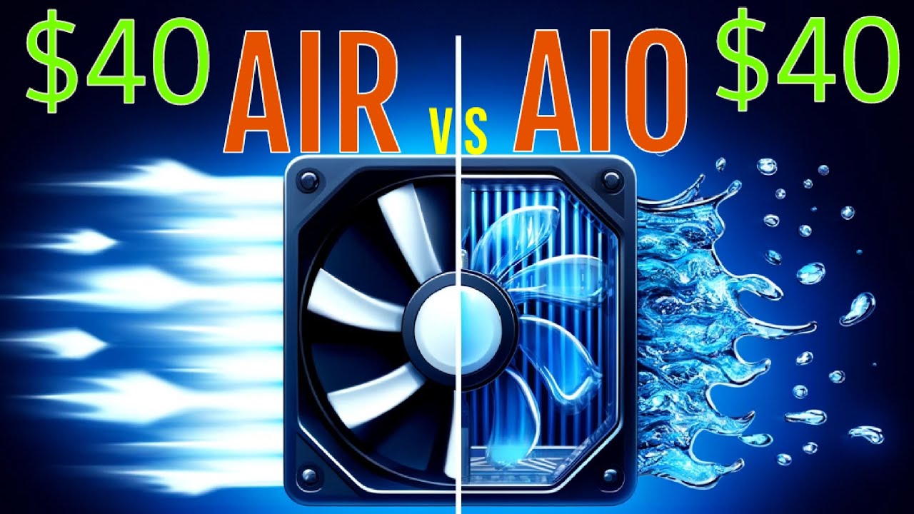 $40 Liquid CPU Cooler vs Air Cooler - Thermalright Aqua Elite 240 V3 and Phantom Spirit 120 SE