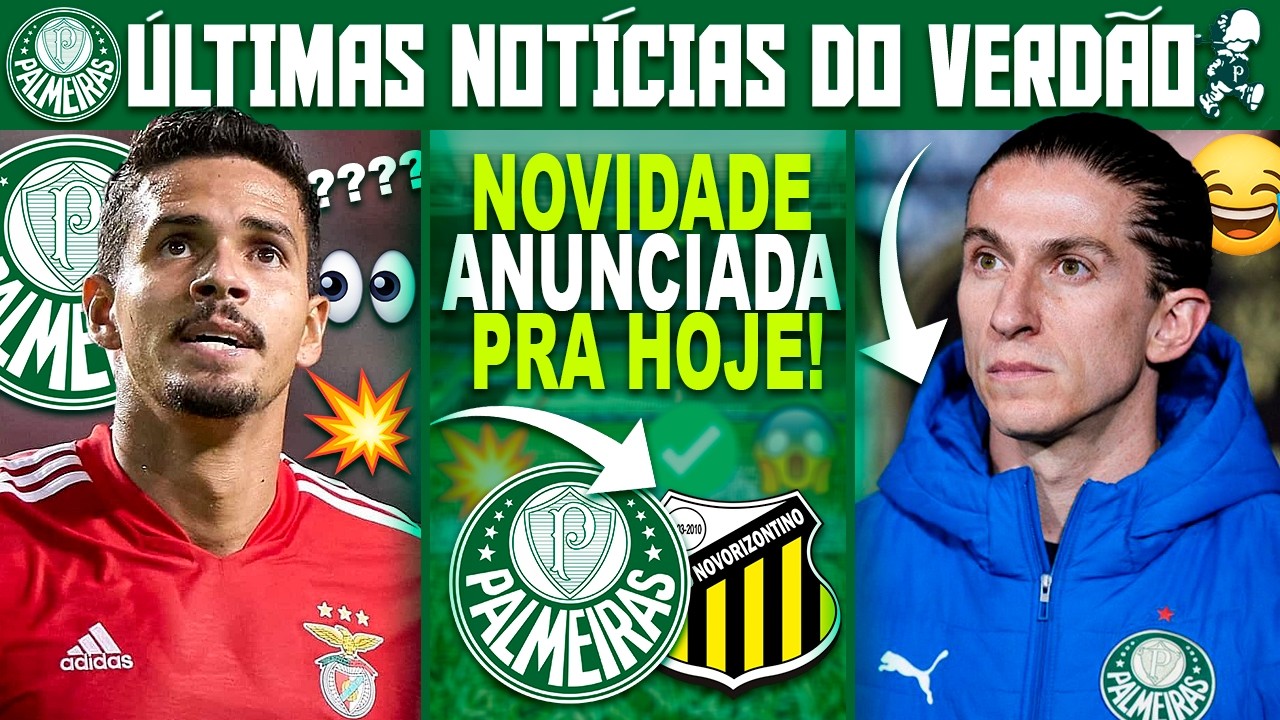 ANTES DA DECISÃO A B0MBA FOI DIVULGADA NO PALMEIRAS!! ABEL ANUNCIA NOVIDADE! VERISSÍMO, FILIPE LUÍS+