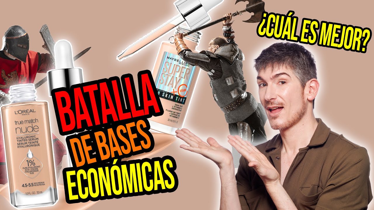 LOREAL VS MAYBELLINE / DOS BASES ECONOMICAS A DUELO POR 11 HORAS ! CUAL ES MEJOR ?