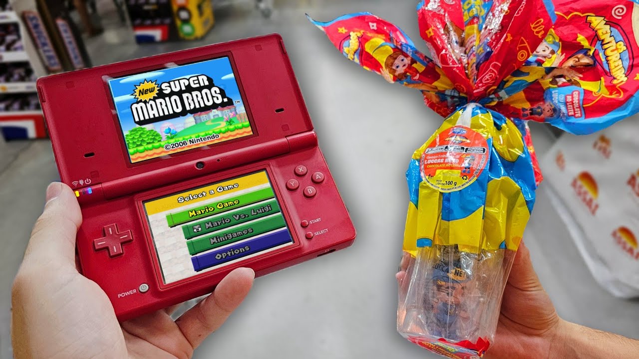 Uma páscoa sendo Gamer (OVO DA NINTENDO?)