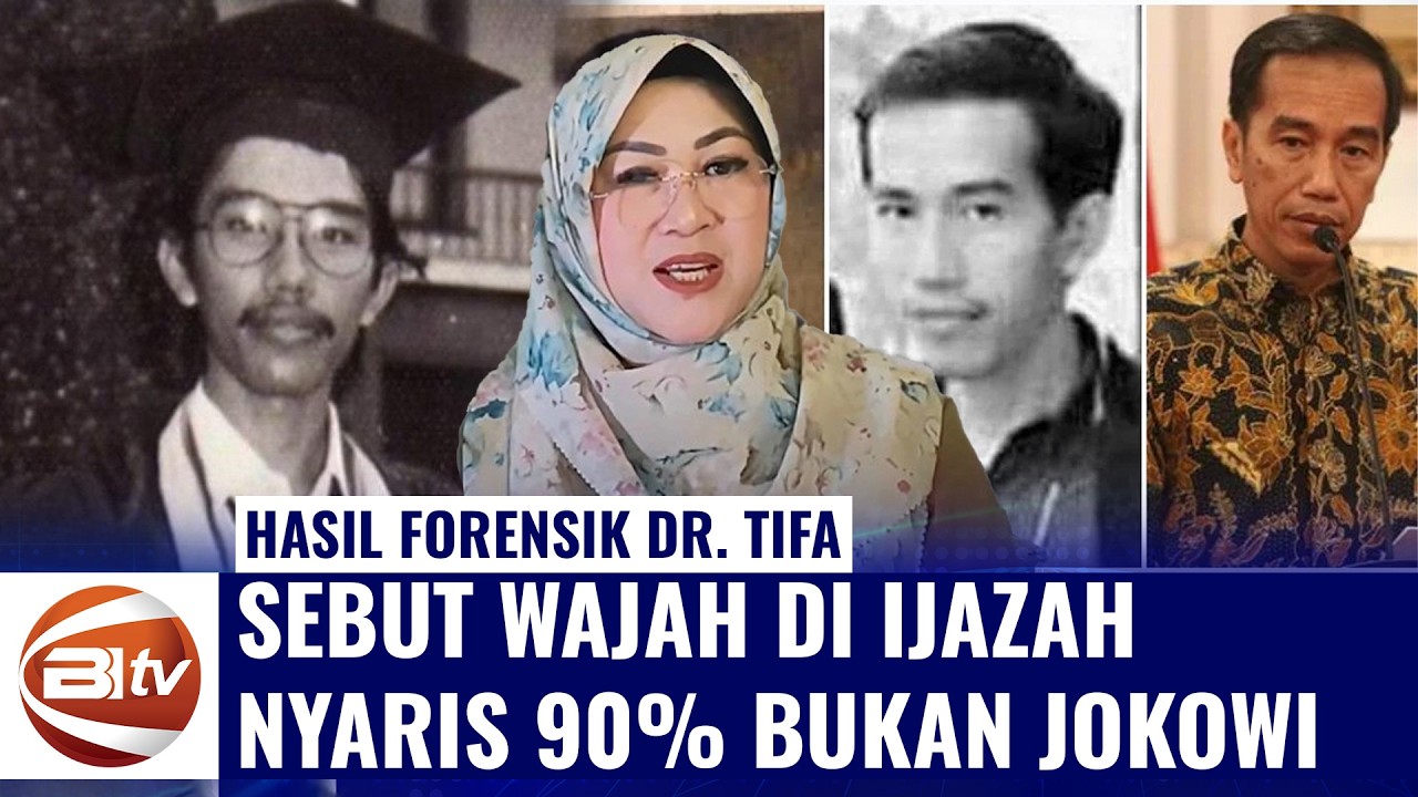 [FULL] Keterangan di Persidangan: Dr. Tifa Sebut Struktur Wajah Jokowi di Foto Wisuda UGM Berbeda