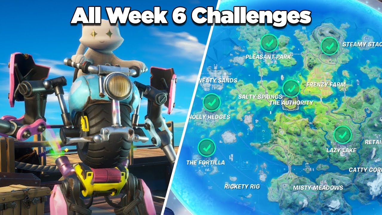 Fortnite All Week 6 Challenges Guide (Fortnite Chapter 2 Season 3)