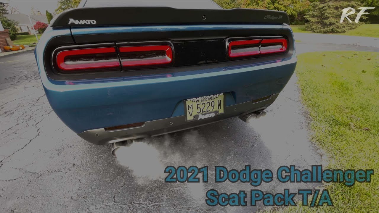 2021 Dodge Challenger Scat Pack T/A | Test Drive & Review