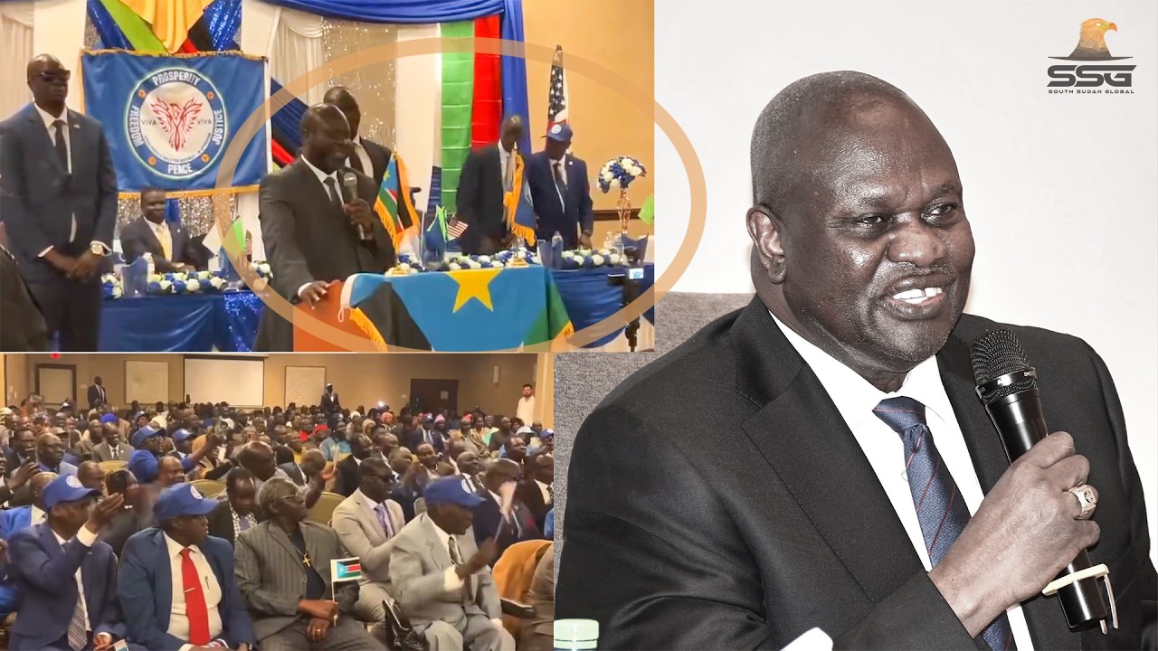 Listen to Full Speech by SPLA/M-IO Acting Chairman, Rt. Hon. Oyet Nathaniel in Omaha, Nebraska - USA