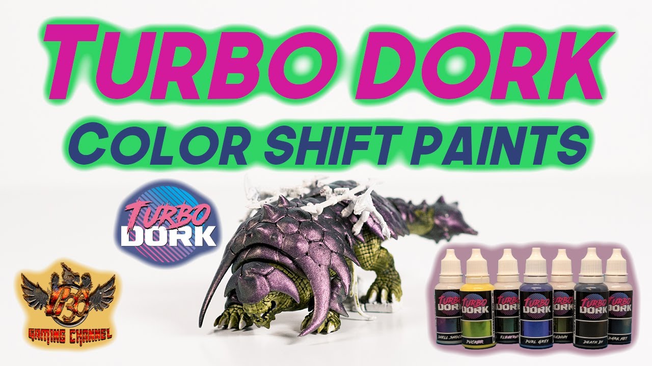 Turbo Dork Color Change Paints - Seraphon Bastiladon