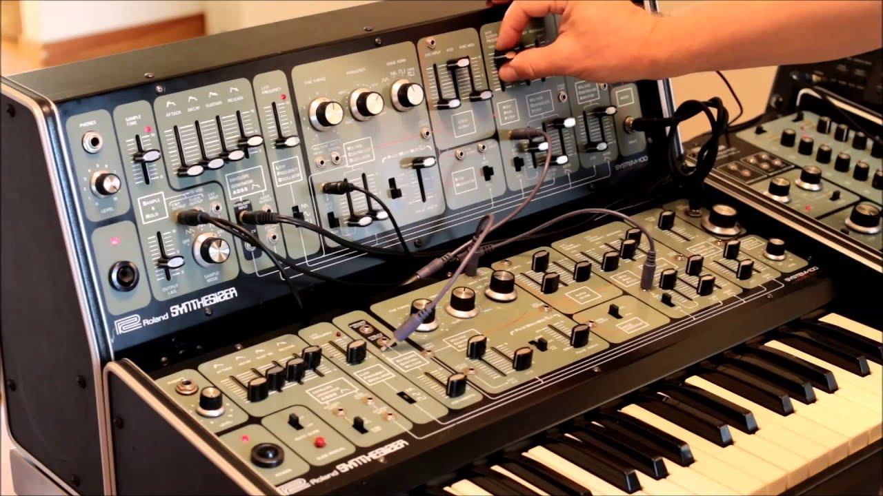 Roland System-100 Sample & Hold Improvisation