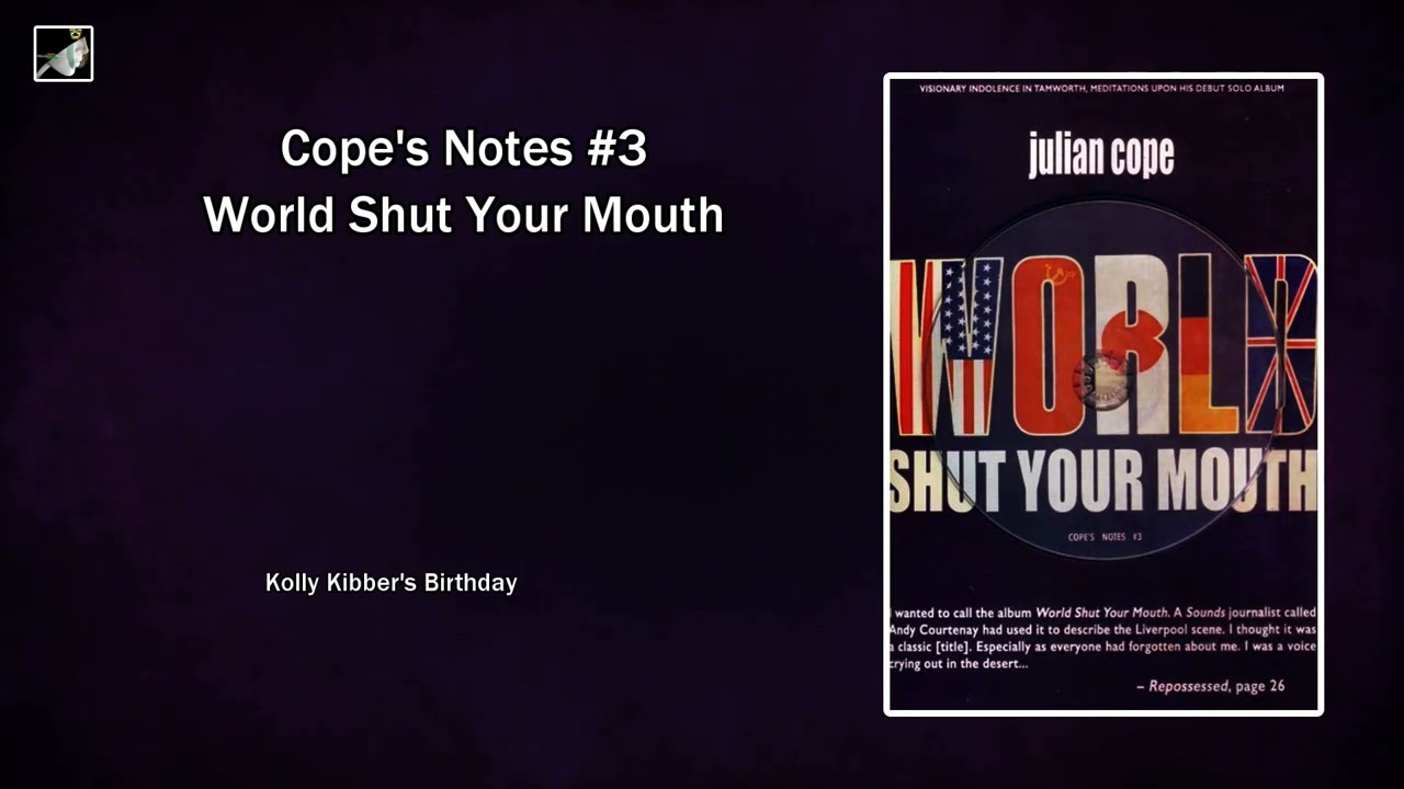 Kolly Kibber's Birthday by Julian Cope
