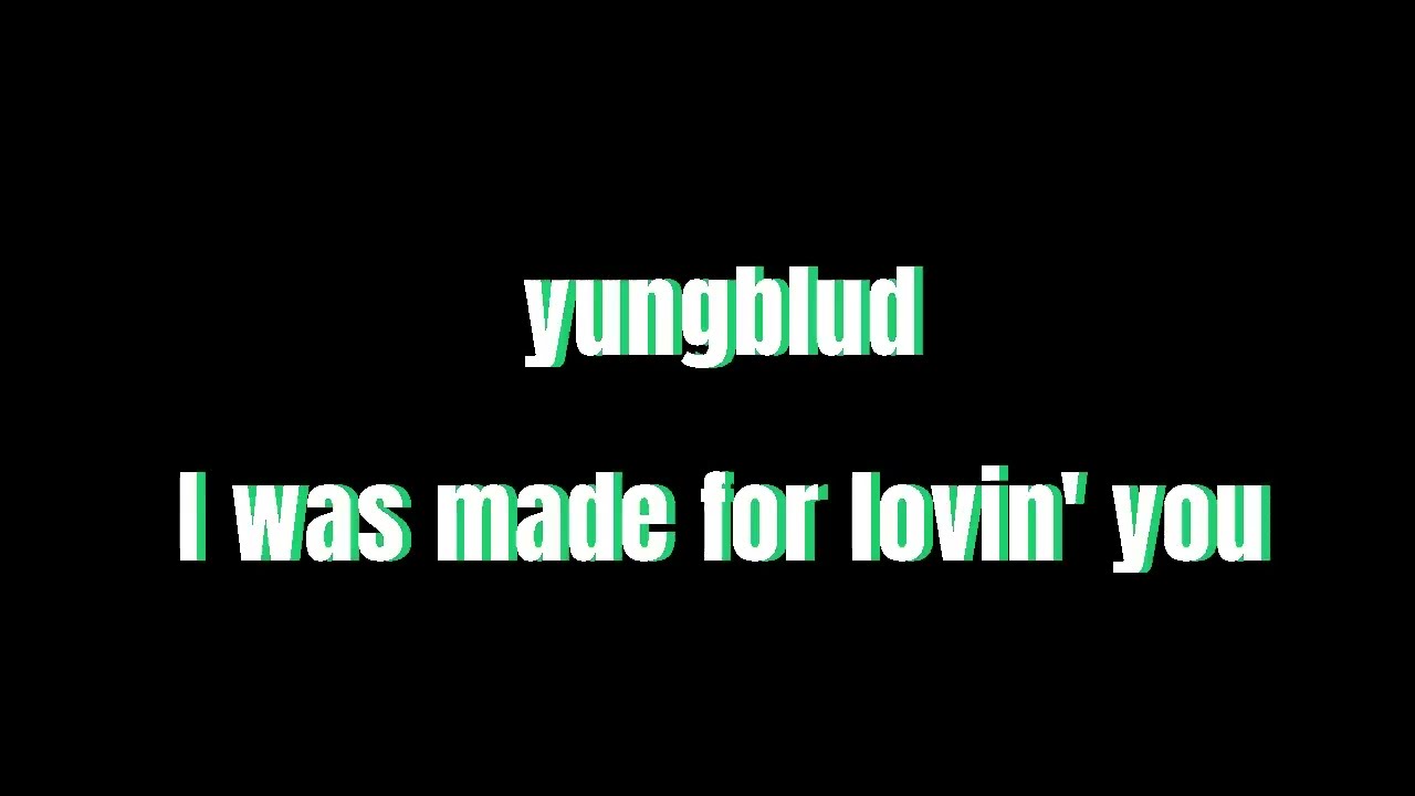 I was made for lovin' you | Yungblud | karaoke
