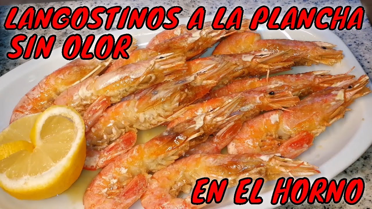 💢💢COMO HACER LANGOSTINOS HORNO💢COMO  A LA PLANCHA💢SIN MANCHAR💢SIN OLORES💢MASRISCO💢💢FÁCIL💢💢#GAMBONES💢