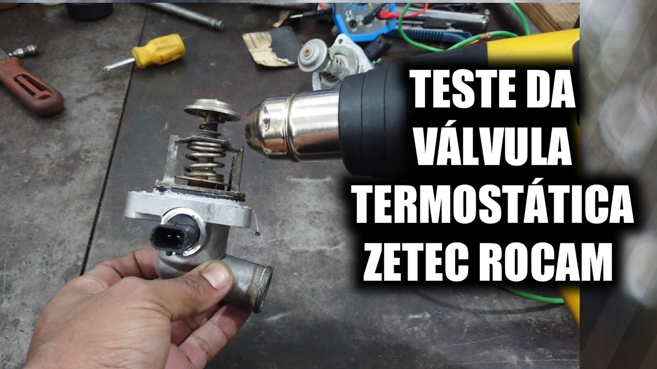 Válvula termostática eletrônica. O melhor e mais completo teste. Motor Zetec Rocam(Teste definitivo)