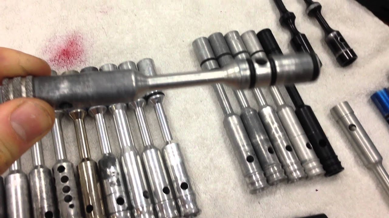 Autococker Paintball Gun Cheater bolt drilled though for more or less Air / velocity