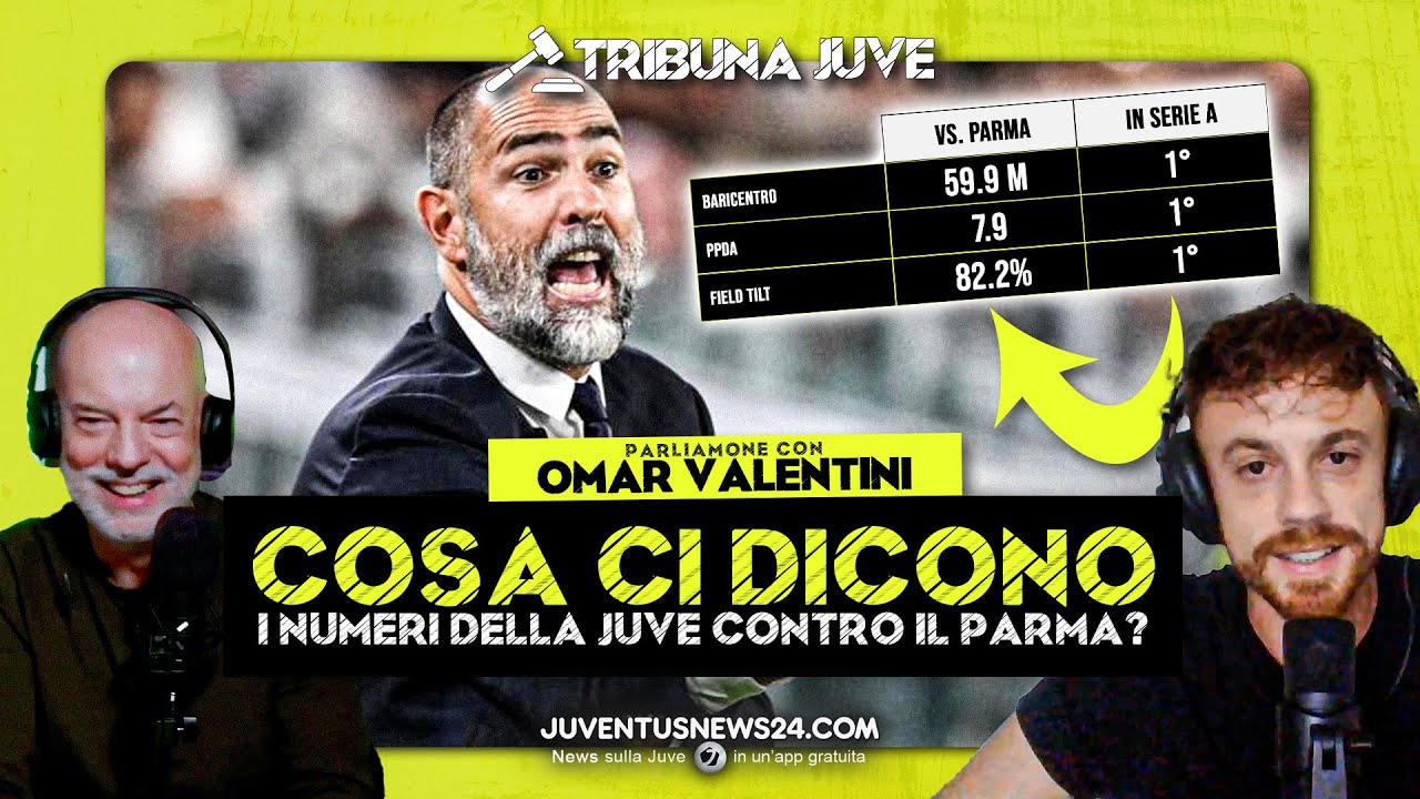 DOMINIO TERRITORIALE e grande compattezza: i NUMERI della prima JUVE di Tudor non mentono