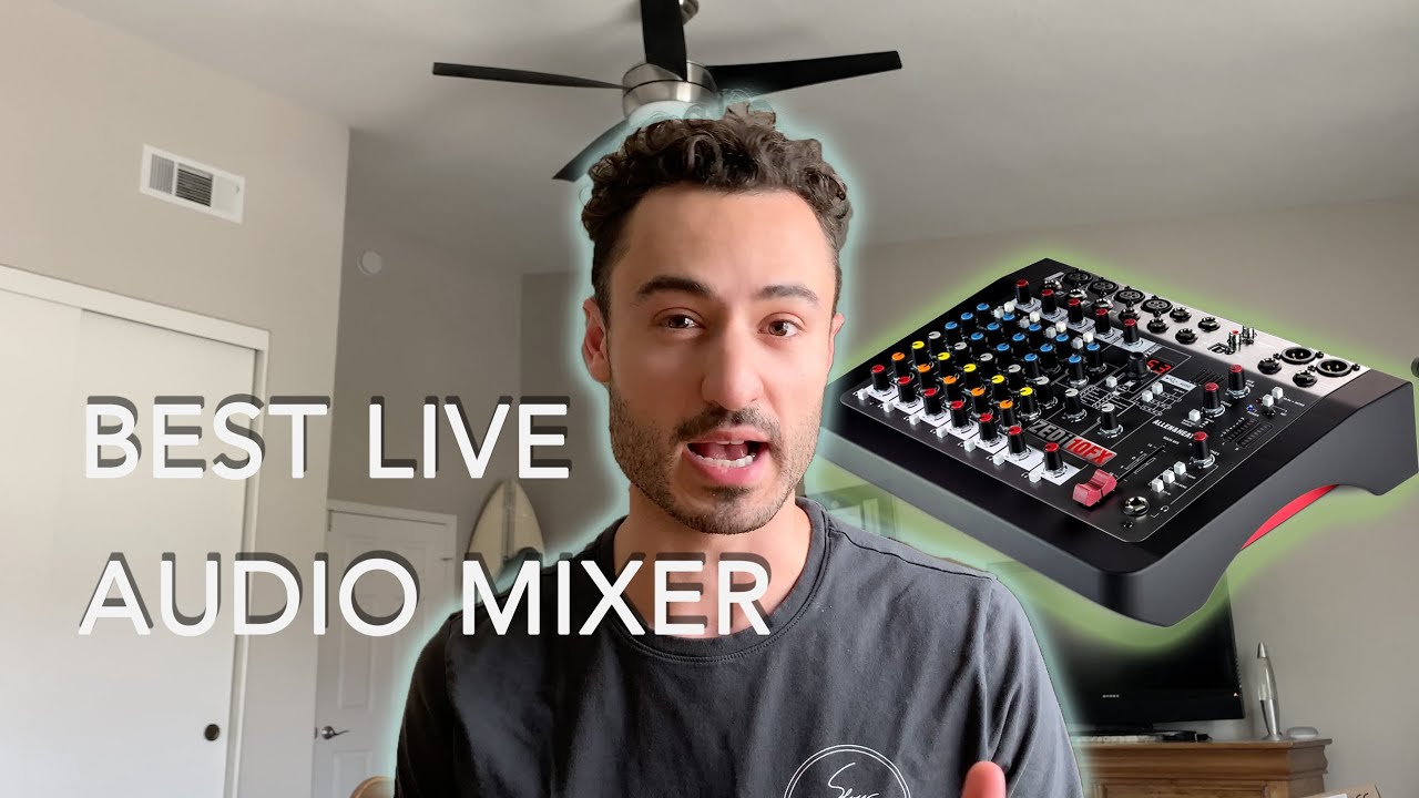 Mixer Review – Best Live Audio Mixer | Allen and Heath Zedi 10FX