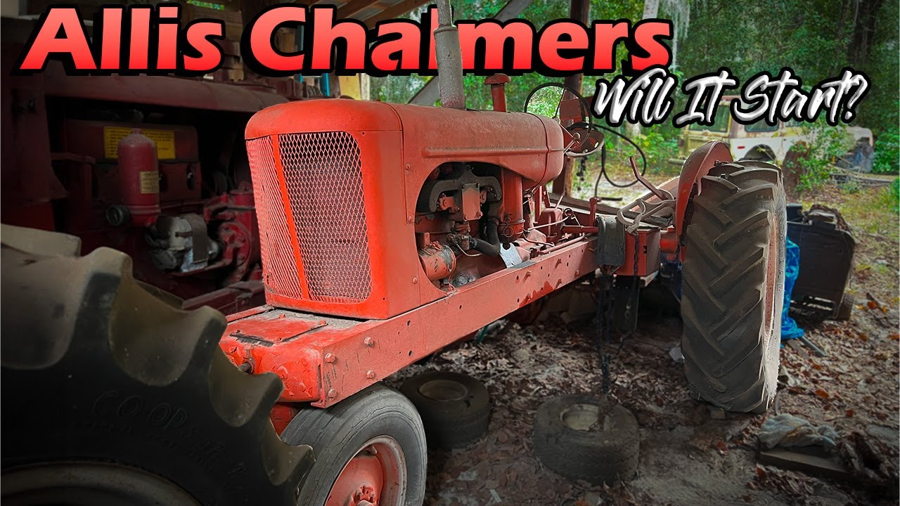 FORGOTTEN - Will this Allis Chalmers WC Run, Drive, and Farm Again?