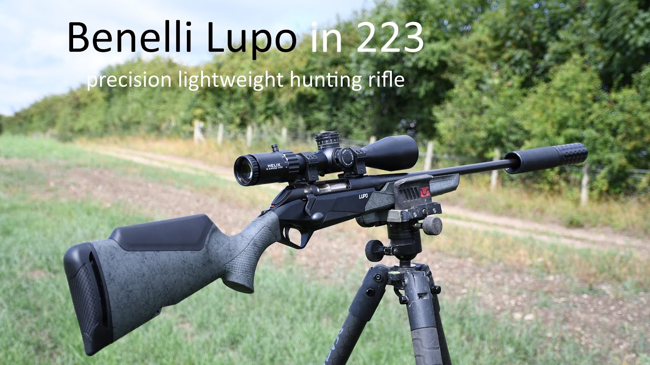 Benelli Lupo Granite/Moss in .223, This rifle is a serious oprecision hunting tool, FULL REVIEW