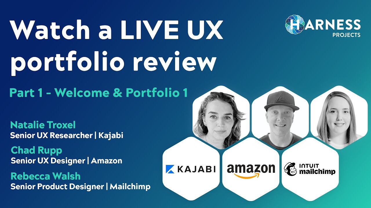 Watch a Live UX Portfolio Review - UI Design Case Study