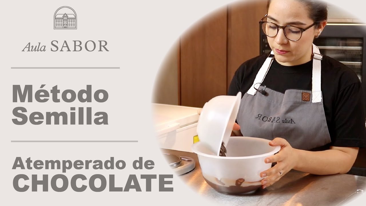 Cómo Atemperar CHOCOLATE con el Método de Semilla