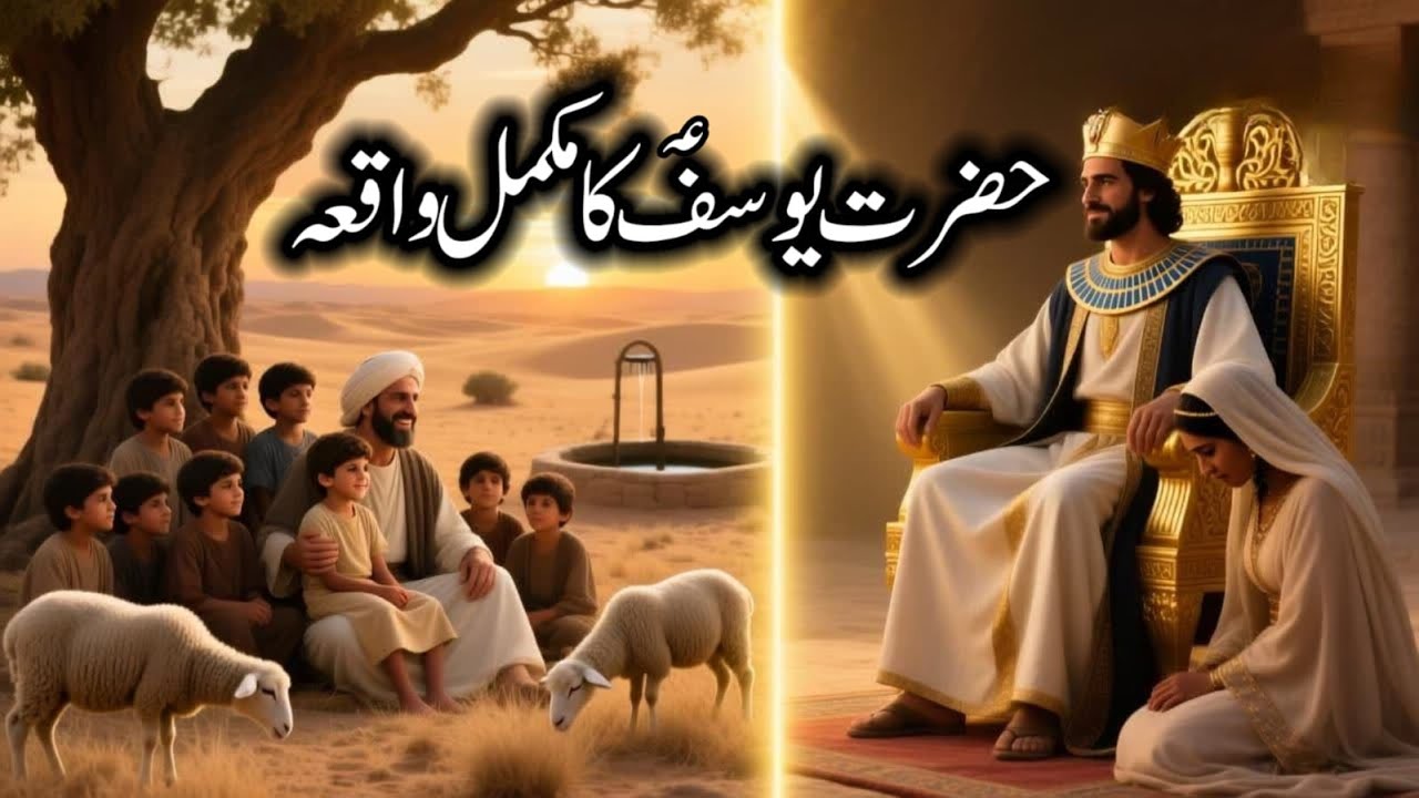 Hazrat Yusuf A.S Ka Mukamal Waqia | Imaan, Sabr Aur Mohabbat Ki Roohani Dastan | Islamic Story