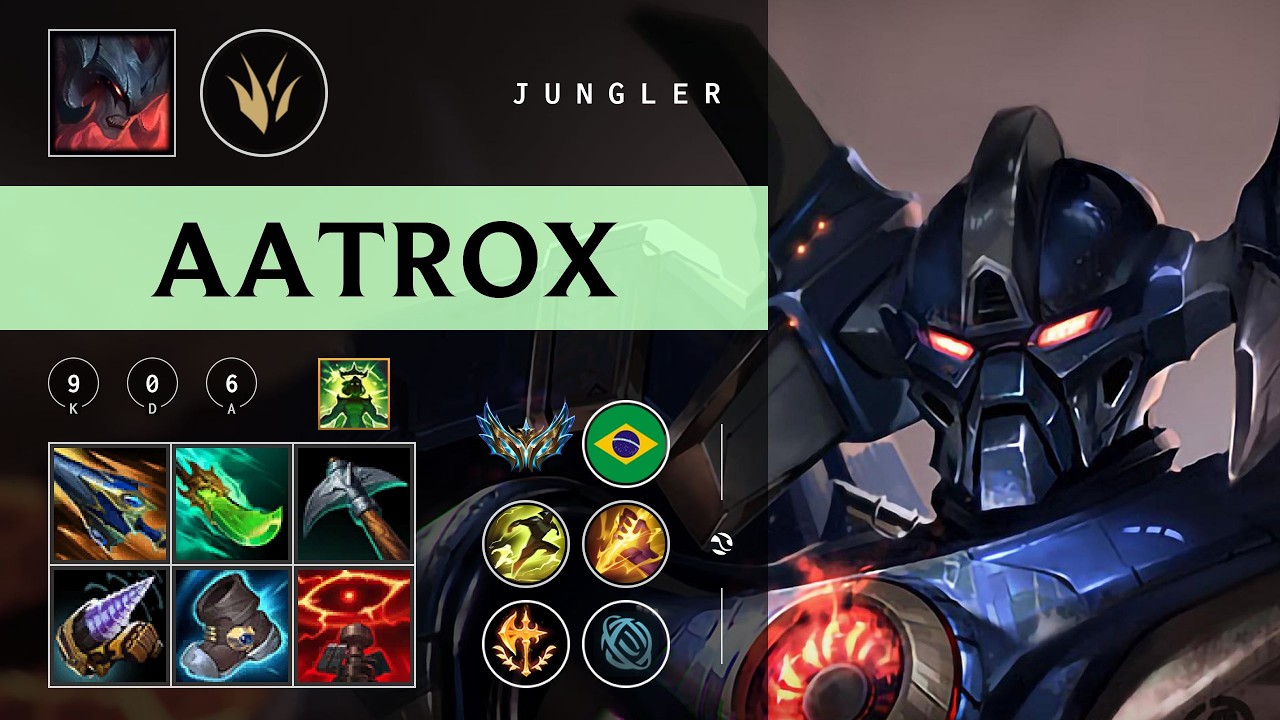 Aatrox Jungle vs Skarner - BR Challenger Patch 26.04