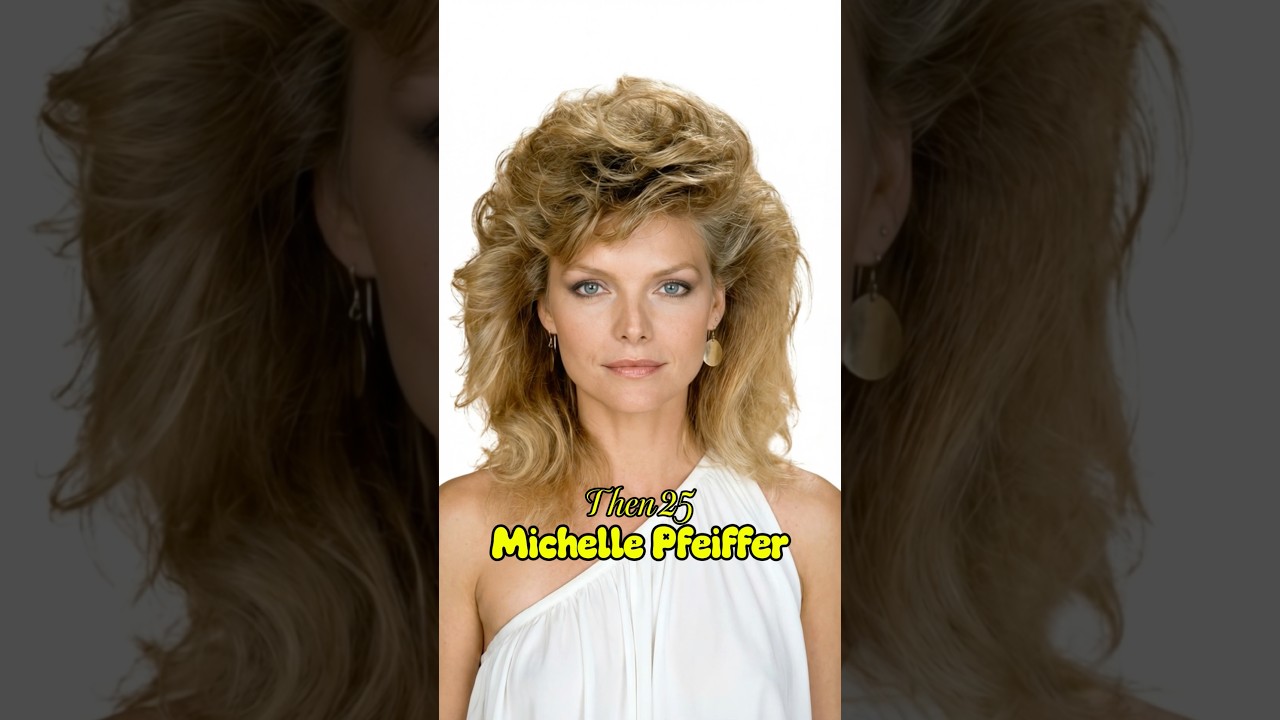 Now vs Then. Iconic 80s Hollywood Actresses.