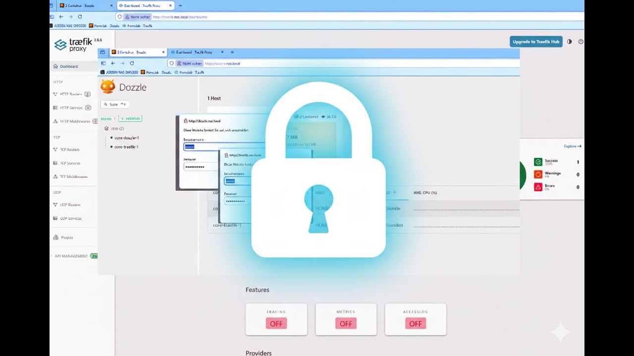 Set up your homelab core - part 3 - basic authentication