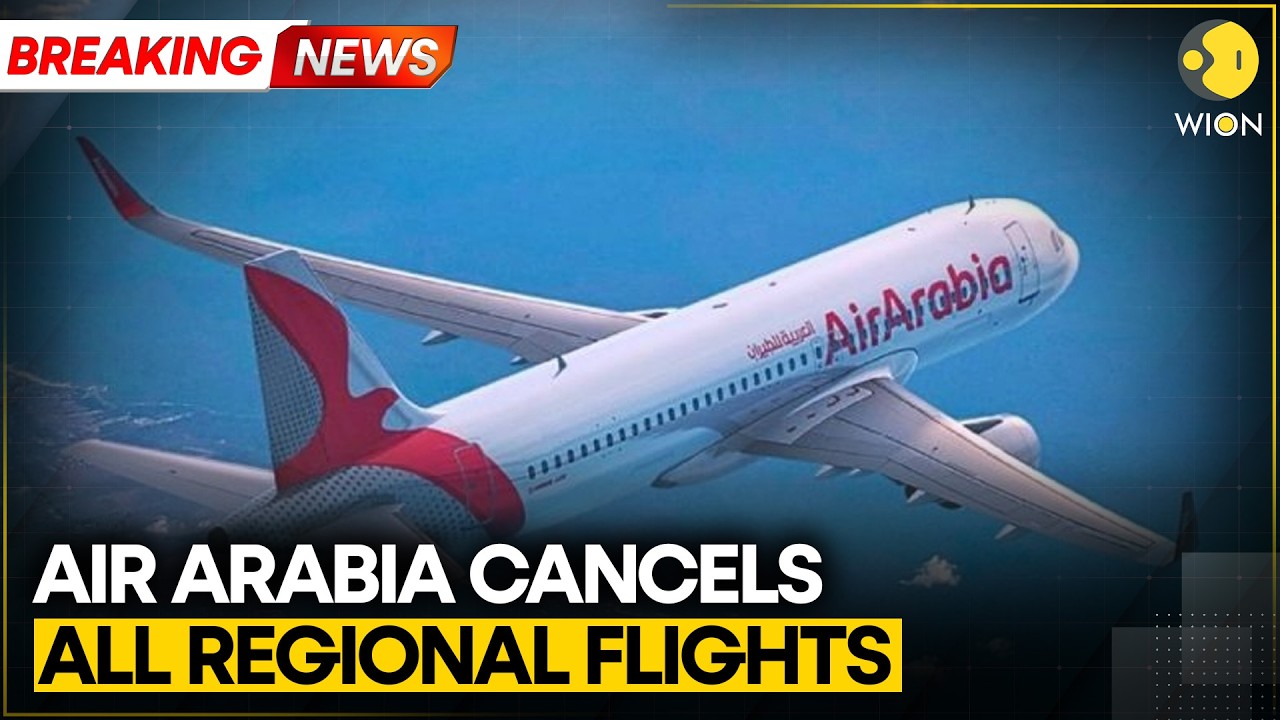 Israel‑Iran War: Air Arabia Halts Flights Across Region Due to Middle East Tensions | WION BREAKING