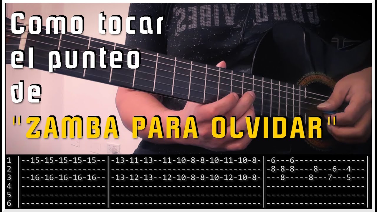 COMO TOCAR EL PUNTEO DE 