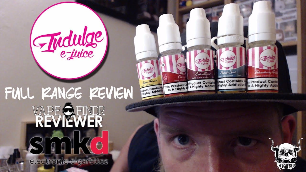 Indulge E Juice - Full Range Review