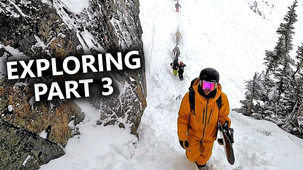 Hiking into Grey Zone - Snowboard Exploring (Part 3)